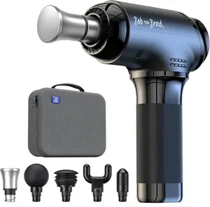 BOB AND BRAD T2 Max Massage Gun with Metal Head, Comfort Professional Muscle Massage Gun Deep Tissue with 10MM Amplitude Therapy Device ,4000 mAh Long-Lasting Battery,Quiet Handheld Electric Massager, FSA and HSA Eligible,Idea Gift for Men and Women