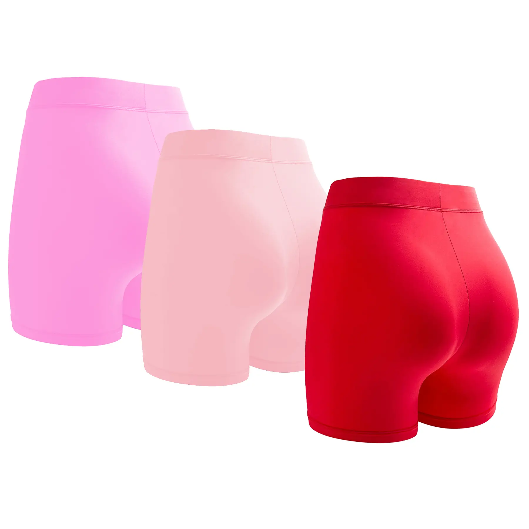 Red+Hot pink+Light pink