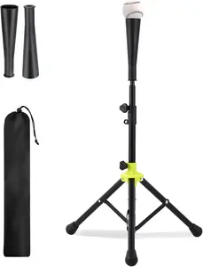 Baseball and Softball   Tee, Batting Tee, Adjustable Height from 26 to 39 inches, Tee for Youth and Adults, Hitting  Exercises,with Carrying Bag