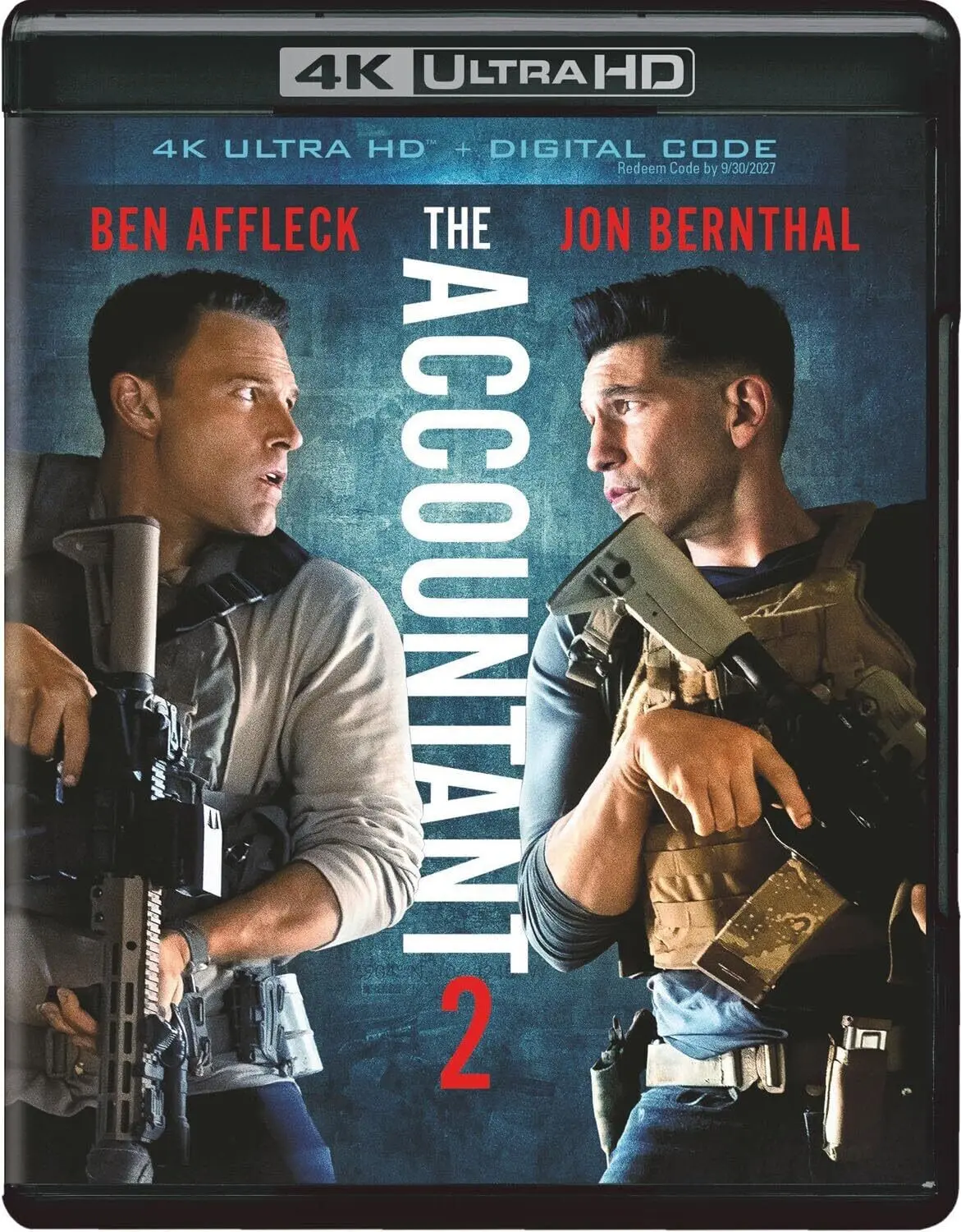 The Accountant 2  [4K ULTRA HD BLU-RAY MOVIE]