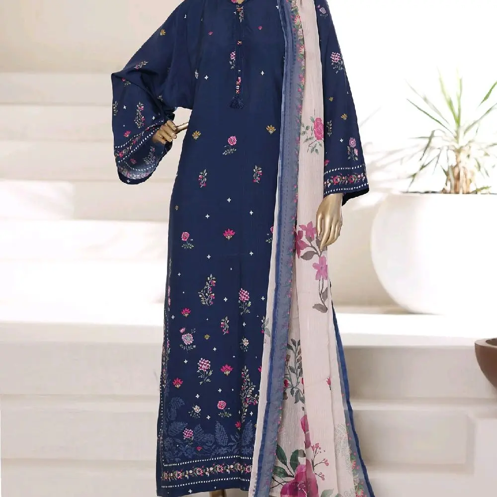 Sadabahar Doria Cotton Long loose fit Kaftan Pakistani Suit
