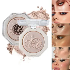 6-shade baking highlighter, mashed potato highlighter, face-brightening highlighter, fine-shimmer highlighter, contouring highlighter, non-powdery highlighter, affordable highlighter