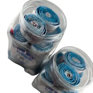 sour blue razz fruit by the foot candy rollups