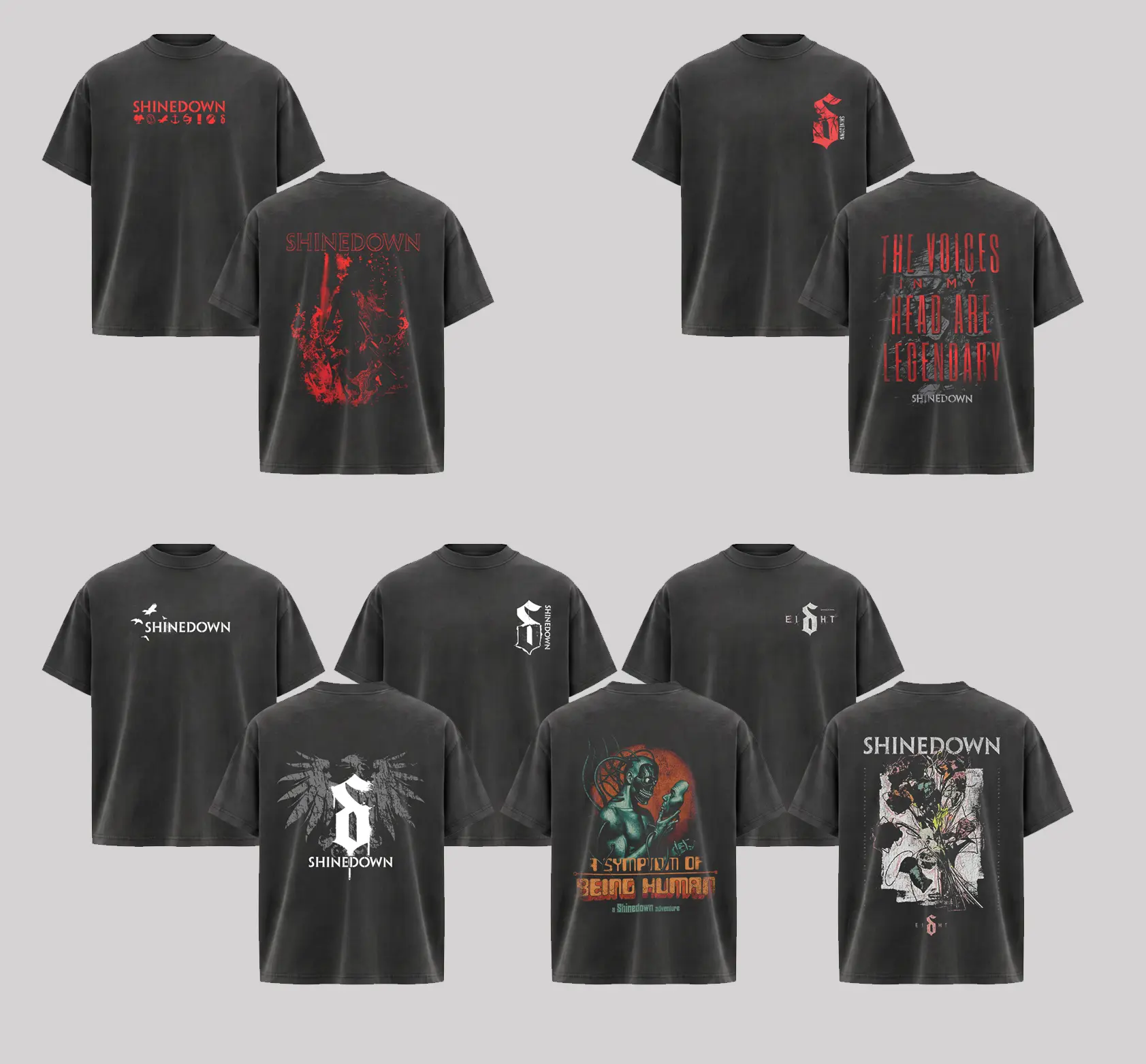 [Collection] ReTro Shinedown Band T-Shirt ,Shinedown T-shirt , Rock Band Shirt , Comfor colors T-Shirt , Rock Band Shirt, Retro Music Tee, Rock Music Lover Shirt, Vintage Band Shirts Casual Fabric Fit Top , Top Men's and Women's Clothing