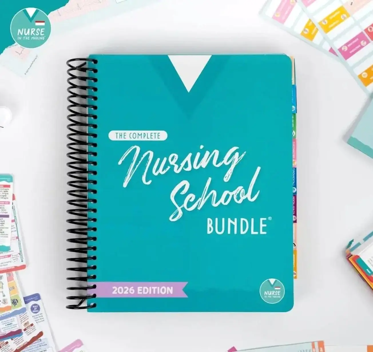 The Complete Nursing School Bundle 2026 Edition – Nursing Student Study Guide, Reference & School Success Resource