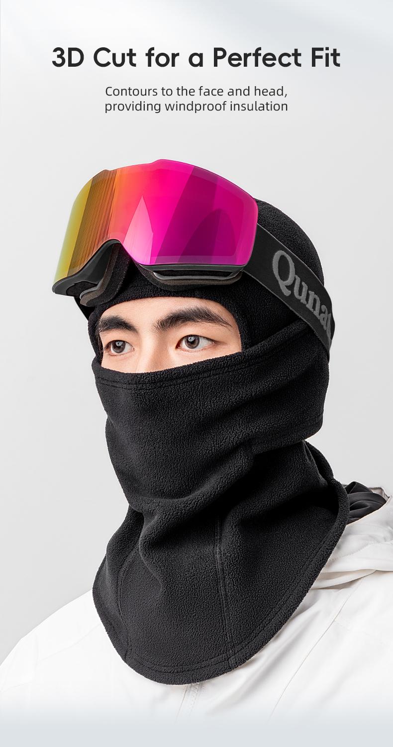 ROCKBROS Cold Weather Windproof Thermal Winter Balaclava Ski Mask Neck Warmer Hood