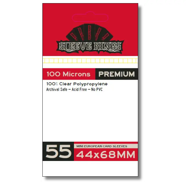 100 micron card sleeves Best-Worth 100 Micron Ultra Clear Card Sleeves (66x91mm) – 100 Pcs main image 1