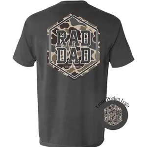 Rad Dad Pocket T-Shirt, Trending T-Shirt, For Men, Shortsleeve Crewneck Casual Top- Cotton Menswear - Trending Shirt For men-men's t shirt -Shirt for Men & Women-men's shirt