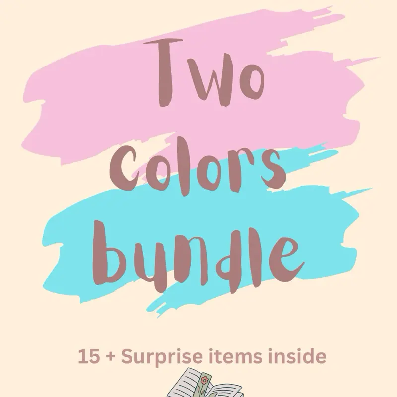Mix of two colors bundle Mix of two colors bundle