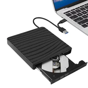 Portable Ultra-Thin USB 3.0 External DVD Drive, High-Speed Data Transfer for Laptop Macbook Desktop Imac