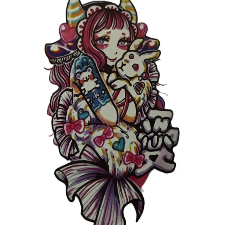 Bunny Baby Cutie Painless Temporary Tattoo