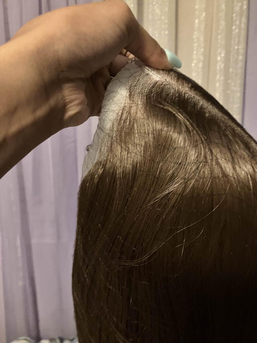 Item: Chocolate Brown, Length 20 inch