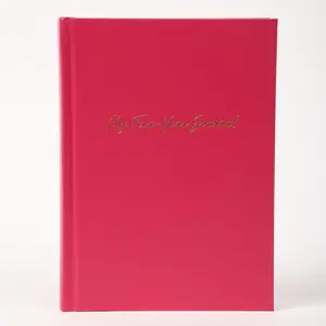 Hard Cover 5 Year Journal | The Easiest to Use Five Year Journal | Quick and Easy Five Year Daily Journal System | 6x8.25 Inch Size (Rose )