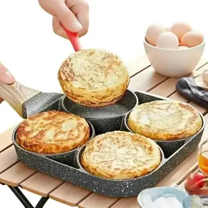 Non-Stick 3-In-1 Omelette Pan, Breakfast Egg Frying Pot, Flat Top Burger Grill, Home Use Steak Griddle, Outdoor Kitchen Tool, Nonstick Griddle Cookware, Nonstick Sheet Pan, Griddle Skillet, Nonstick Cooking Tools