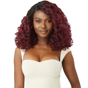Outre Melted Hairline Kinky Soft Edges Glueless HD Lace Front Wig - KINKYSOFT 4