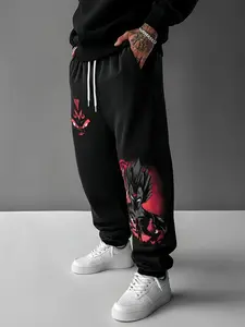 Men's Heavyweight Pants Women's Stylish Skinny Jogger Pants with Drawstring Waist, Fitness & Casual Streetwear Trousers, Active Athletic Workout Jogger Sweatpants