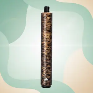 Rhino Retro Thuya Burl Carbon Composite Extension, 8-Inch – M10 Extension Joint, 5/8-11 Bumper Joint, 32mm Collar (~4.5oz)