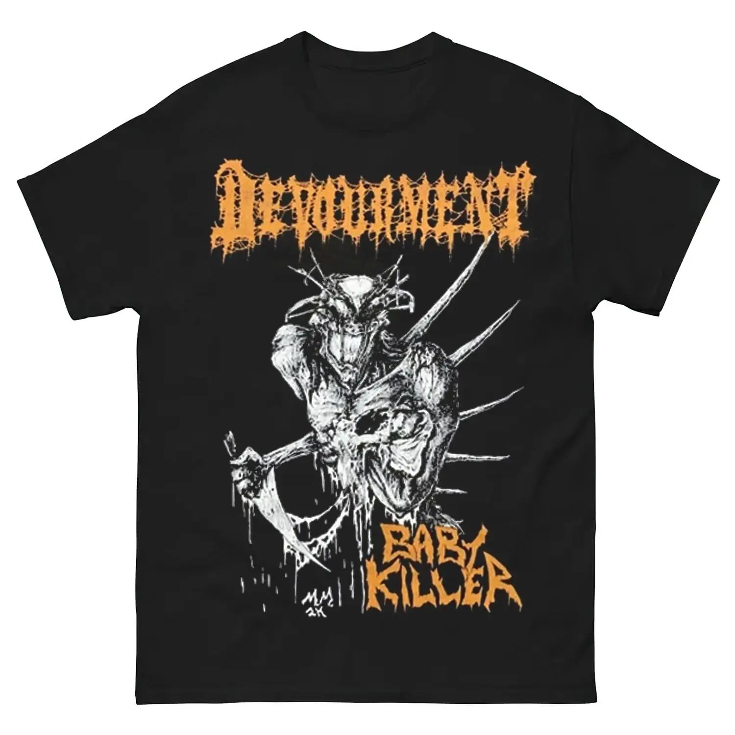 DEVOURMENT Band Y2K Graphic T-Shirt – Front Print Fan Tee Unisex Fit S–5XL HGB13701