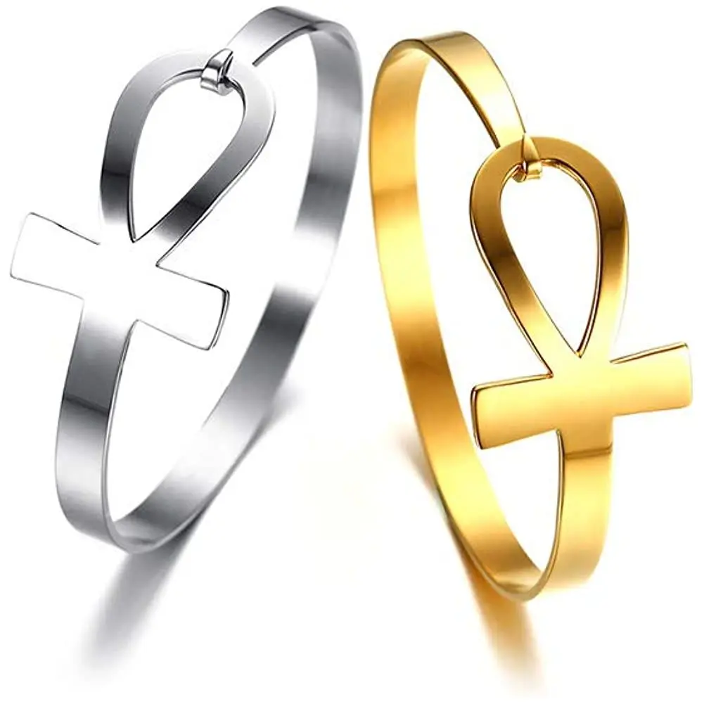 Egyptian Ankh Bangle