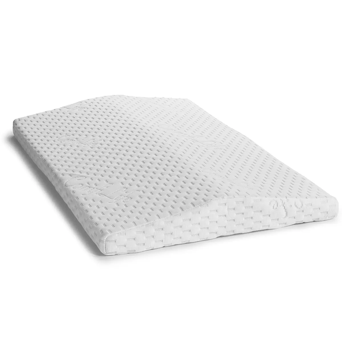 ComfiLife Triangle Lumbar Support Pillow - High Density Memory Foam, Breathable Flat Weave, Ergonomic Design for Low Back Pain Relief, Ideal for Side and Back Sleepers