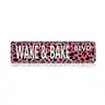 Wake & Bake Blvd Metal Tin Sign (16 x 4 Inch) – Funny Vintage Weed Marijuana Wall Art Decor, Slim Street Sign for Home Bar Cafe Garage Indoor/Outdoor, Humorous Gift for Mother’s Day, Father’s Day, Graduation & 4th of July | summervibes