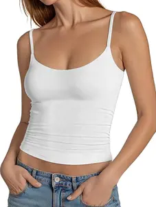 2026 Summer Women's Camisole—Featuring a sleeveless design, double-layer lining, and delicate spaghetti straps, this versatile and stylish piece is an absolute must-have for your casual summer outings.