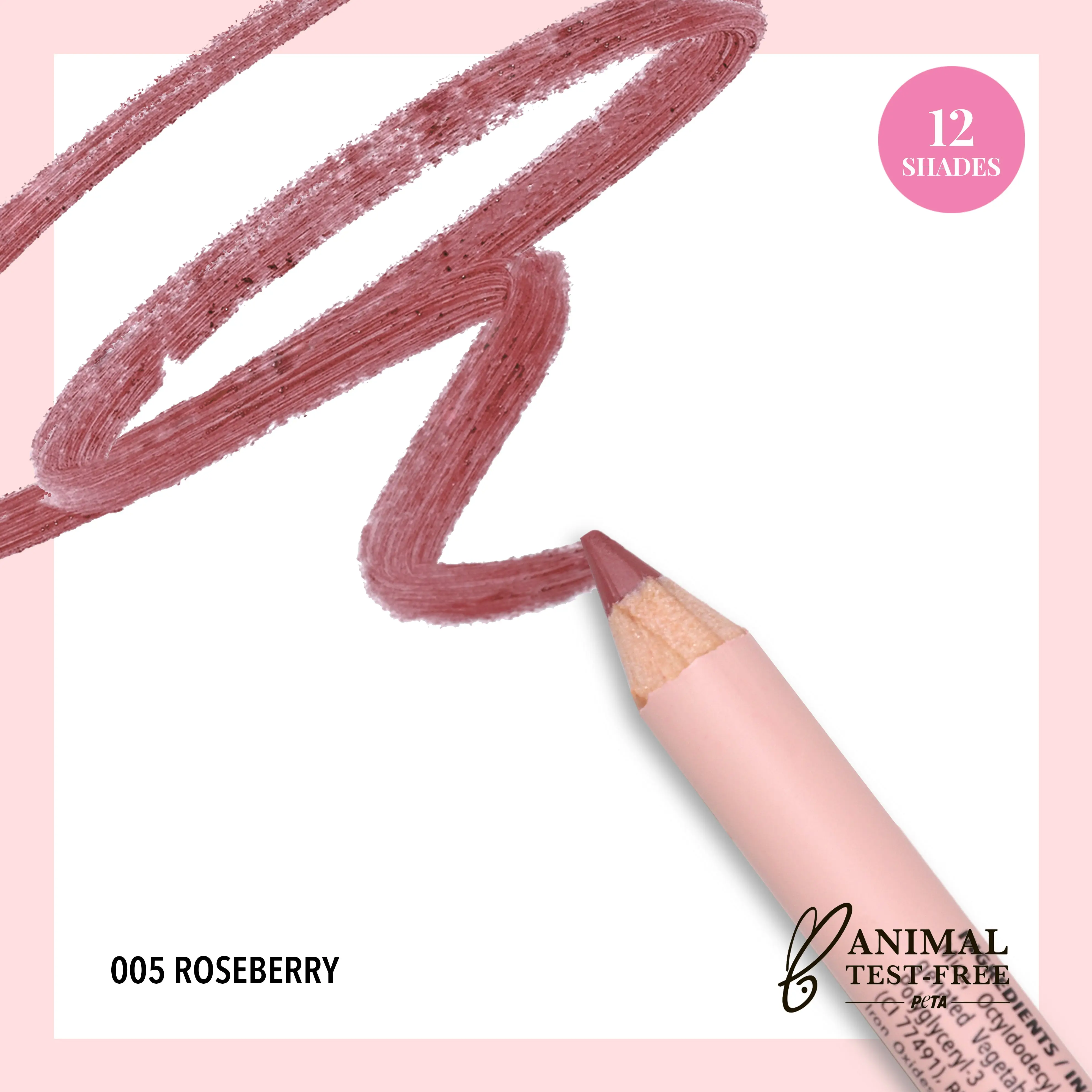 MOIRA | Signature Lip Pencil (005) | Creamy Lip Liner for Precise Definition & Long-Lasting Wear
