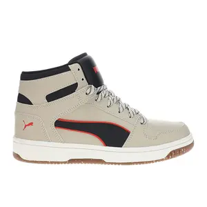 PUMA Mens Rebound Layup Street Trail High  Sneakers Shoes Casual - Beige