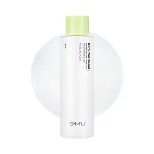 SAM'U Born Panthenol Peel Toner 180ml - Soothing & Strengthening pH-Balancing Toner with Green Tea Extract for Sensitive Skin Daily Lightweight