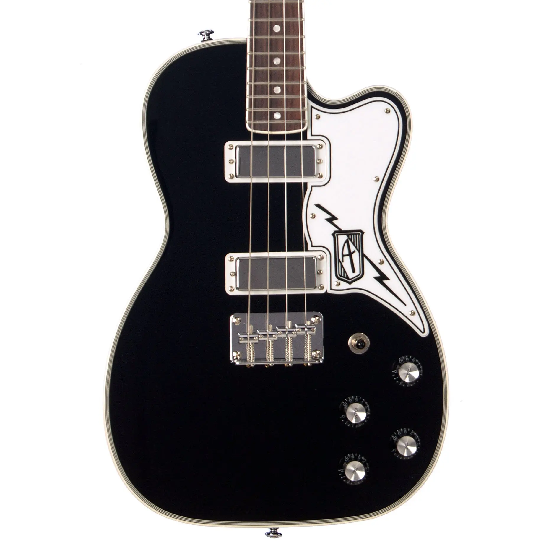 Airline Guitars Tuxedo Tenor Black