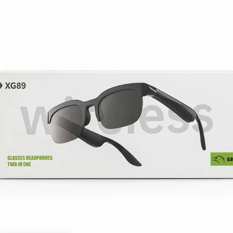 XG99 Bluetooth Audio Glasses - Built-In Speakers, Type-C Rechargeable, Up to 5H Playtime