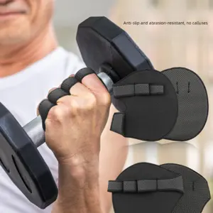 Lifting Grips Pads for Weightlifting Callus Protection Thumb Style Gym Gloves