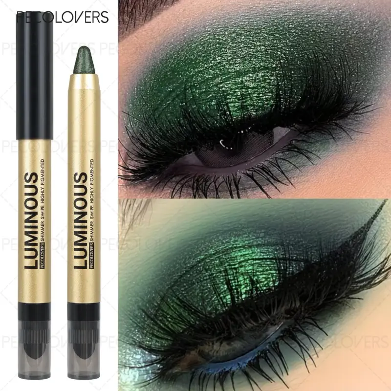 1Pc Matte Eyeshadow Pen, Smudge-Proof Eye Color, Long-Wear Eye Crayon For Date Nights And Parties, Coffee Brown And Burgundy Red And Taupe Gray, Eye Cosmetic Product, Eyeshadow Stick