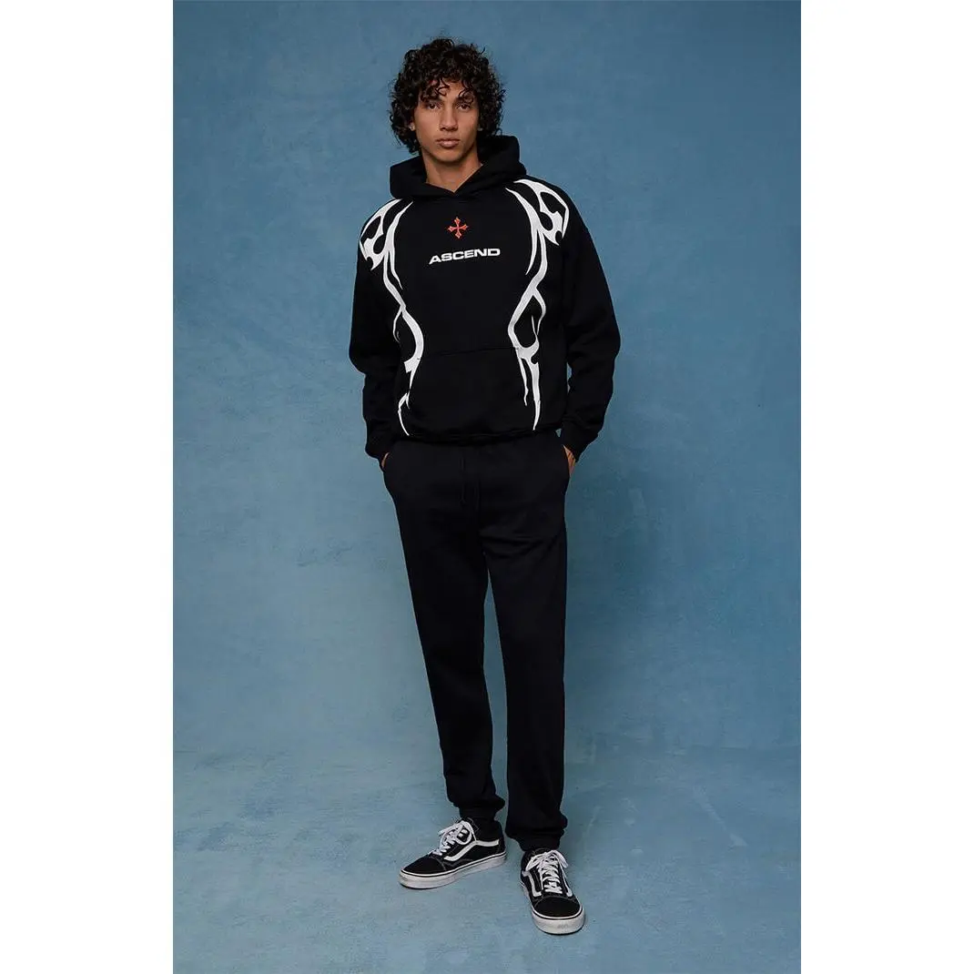 Pacsun Men's Black Sweatpants Pacsun Men's Black Sweatpants