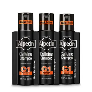 Alpecin Caffeine Shampoo C1 Black Edition 8.45 fl oz (Pack of 3) Alpecin Caffeine Shampoo C1 Black Edition 8.45 fl oz (Pack of 3)