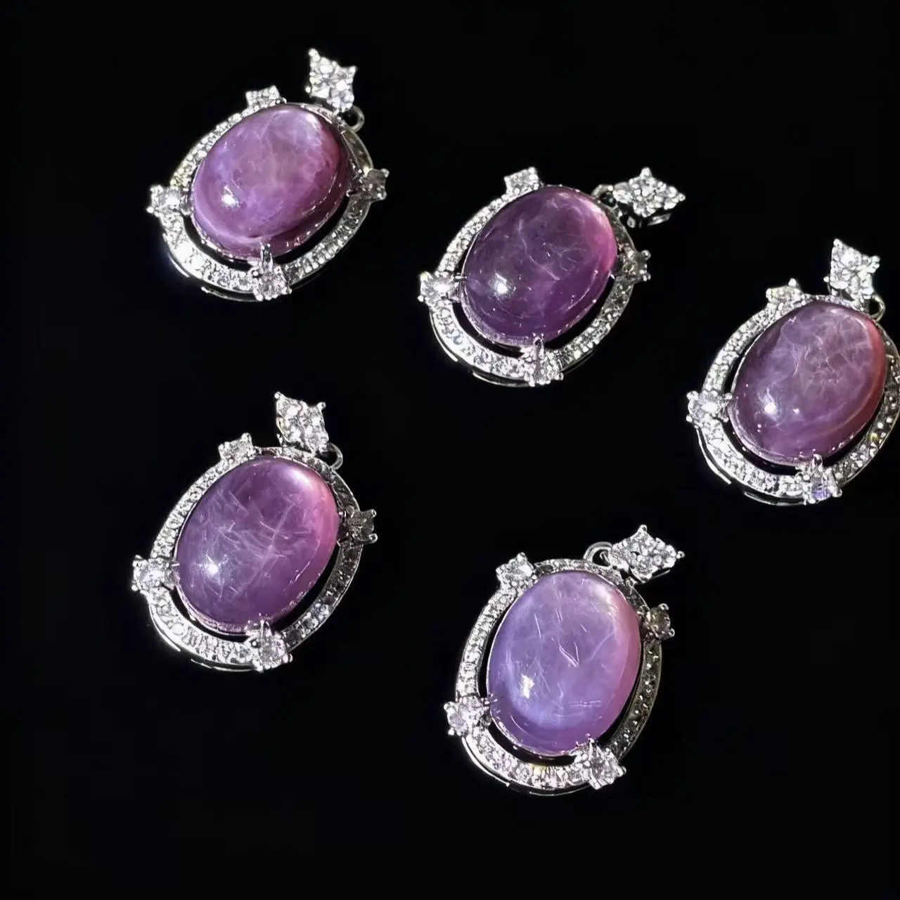 Non-Natural Multi-Crystal Custom Pendant - Charm with Lepidolite, Abalone, Pietersite, White Shell, Citrine ($8/3pcs), Blue Apatite for Meditation, Clarity, Brightness & Decorative Jewelry Accessory