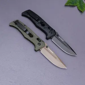 273 Outdoor Folding Knife, Zinc Alloy Handle, D2 High Hardness Corrosion Resistant Blade, Outdoor Fishing and Camping EDC Tool, Portable Tool, Best Gift.