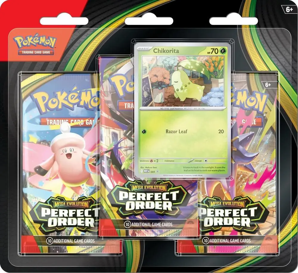 Perfect Order 3 Pack Blister [Random Art]