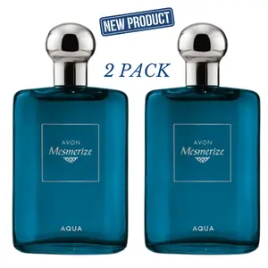 Mesmerize Aqua EDT 3.4 fl. oz. 100 ml. Set of 2
