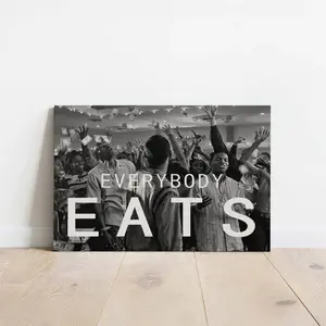 Paid in Full Movie Poster Everybody Eats Wall Art – Cult Classic Film Print for Bedroom Dorm Room Decor