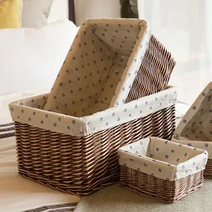 Handwoven Storage Bin for Home Organization