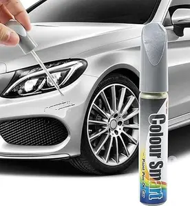 Colour Smart Car Scratch Repair Paint Pen - Multi-color Touch-up Solution for Auto Parts - Easy Application & Versatile Colors - Ideal for Various Shades to Match Your Car's Original Color - Silver White Black Grey Blue Red