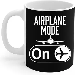Airplane Pilot Mug Funny Airplane Mode On Aviation Flying Gift Coffee Mug 11oz