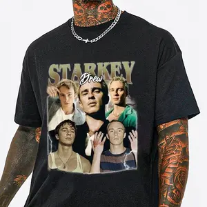 Drew Starkey Bootleg TShirt, Vintage Drew Starkey Movie 90s Shirt, Retro Fans Homage Woman Tee Shirt, Womenwear
