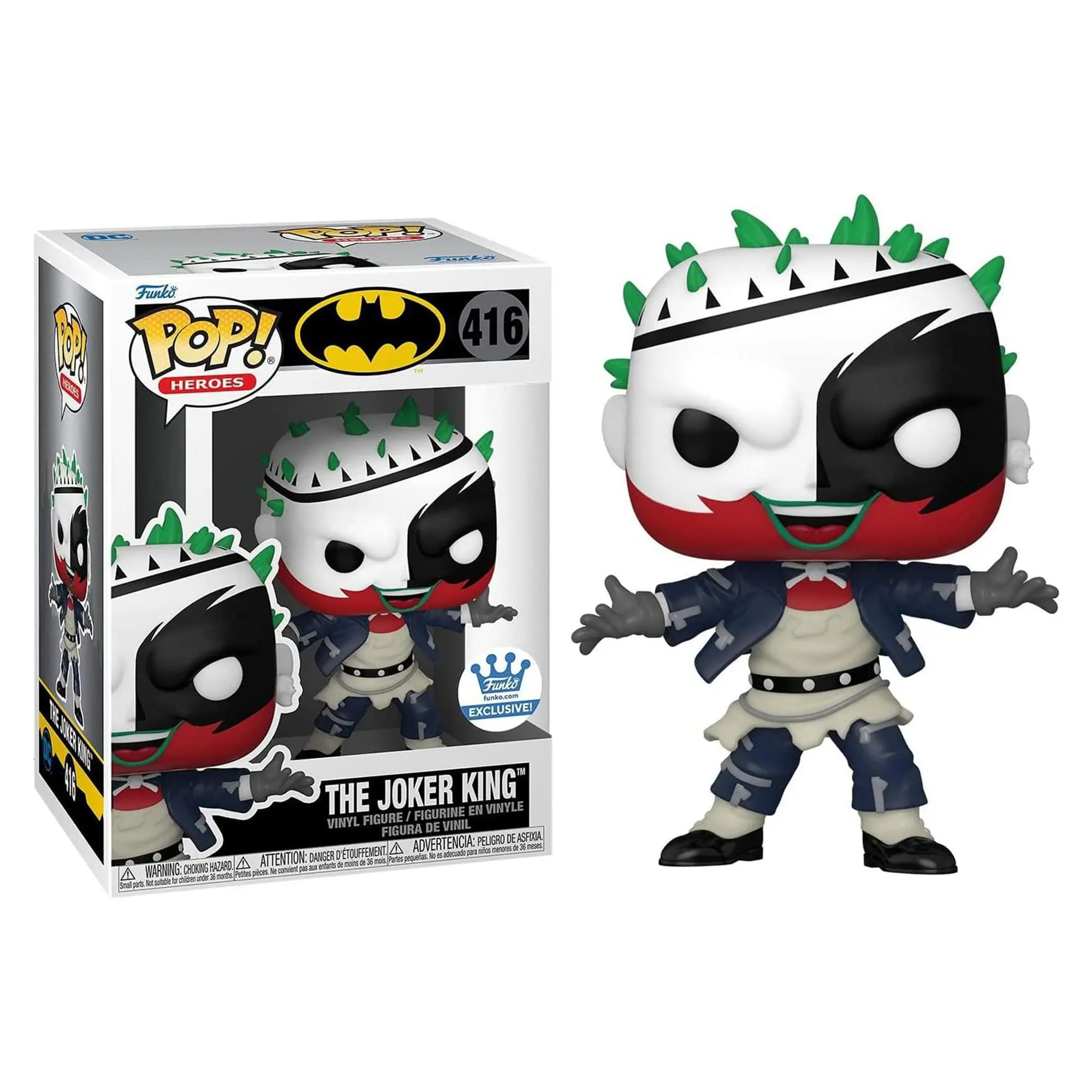 DC Comics Funko POP Vinyl Figure | Joker King DC Comics Funko POP Vinyl Figure | Joker King