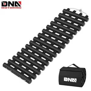 24"/32"/40"/48" Portable Recovery Traction Tracks Mat, Load 7 Ton Car Non-Slip Mat, Off-Road Emergency Aid Devices For Snow, Ice, Mud, Sand, 1 to 2 Pcs w/Bag