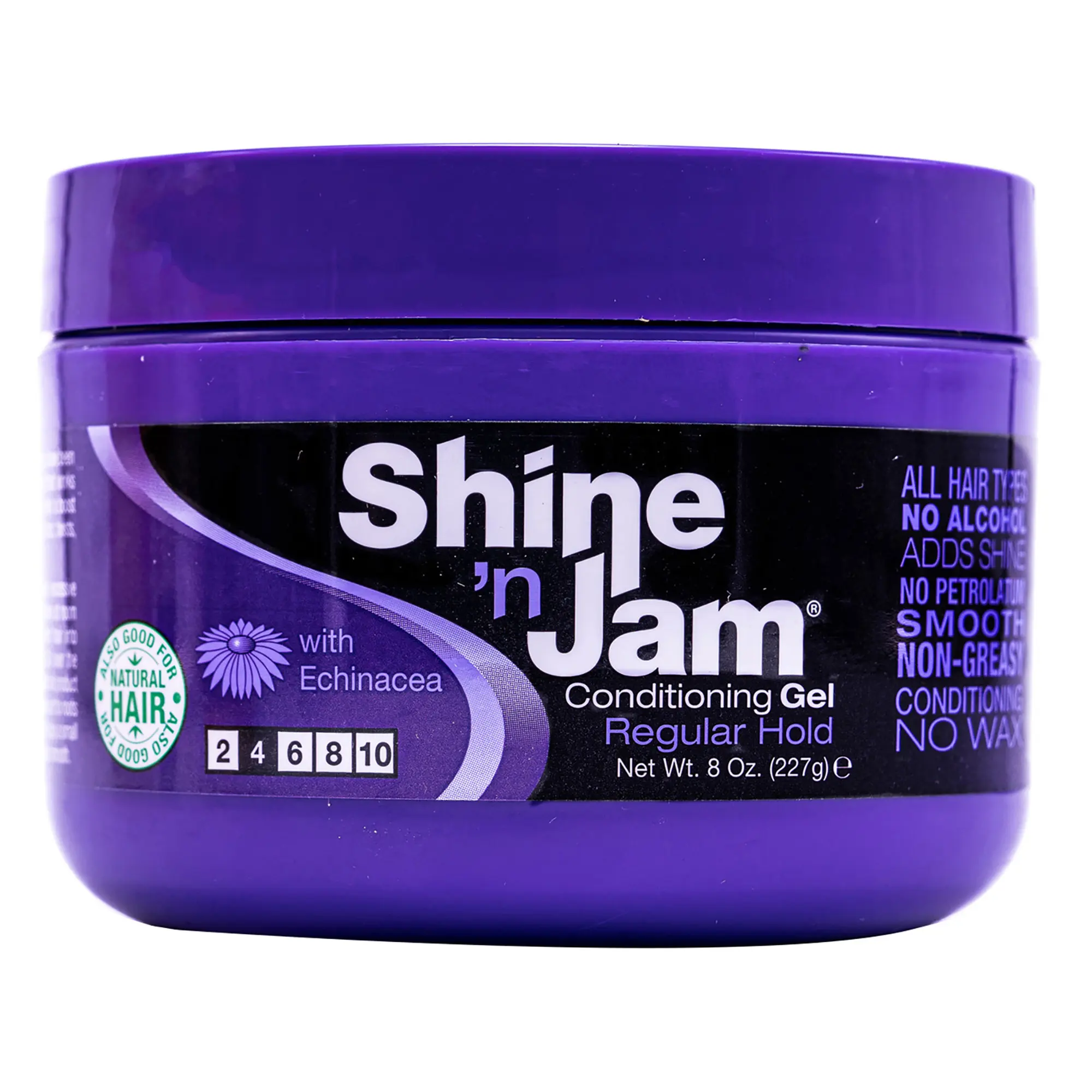 Shine-n-Jam Regular Hold by Ampro for Women - 8 oz Gel