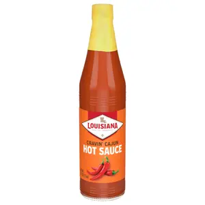 Louisiana Fish Fry Products Cravin Cajun Hot Sauce 6 oz.