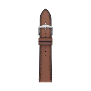 Fossil Men 22mm Brown LiteHide™ Leather Watch Band