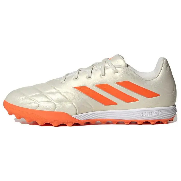 Adidas Copa Pure.3 TF Off White Team Solar Orange' Durable Non-slip Soccer Cleats Unisex GY9053